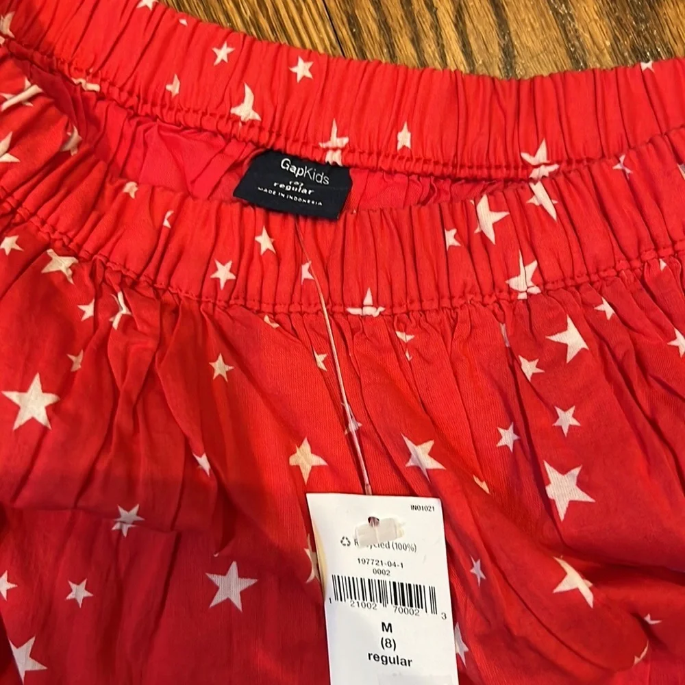 Gap Kids girls star skirt in red and white sizes 8 and 12 NWT